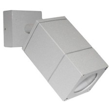 Φωτιστικό Σποτ Κινητό Μονής Κατεύθυνσης 1xGU10 230V Αλουμινίου Γκρι IP54 3-916116